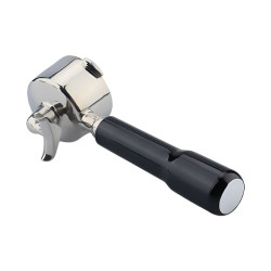 Porta-filtro com saída dupla 4Barista 51 mm – De’Longhi Dedica (punho preto)