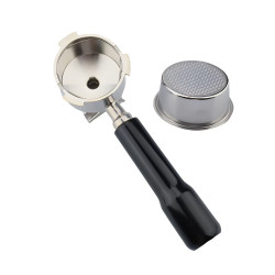 Porta-filtro com saída dupla 4Barista 51 mm – De’Longhi Dedica (punho preto)