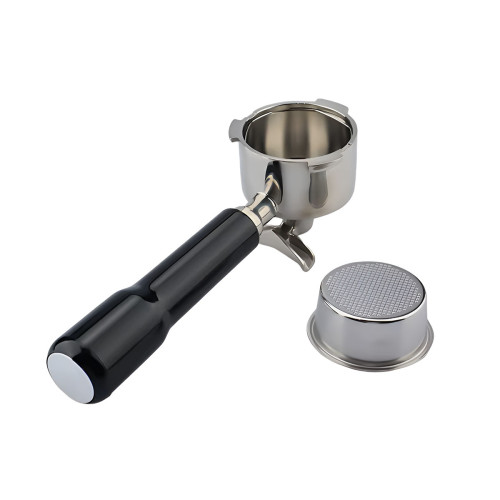 Porta-filtro com saída dupla 4Barista 51 mm – De’Longhi Dedica (punho preto)