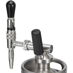 Nitro Cold Brew 2L barril de aço inoxidável Mini 4Barista