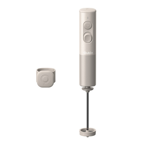 Outin LattoGo - Espumador de leite (Starburst Silver)