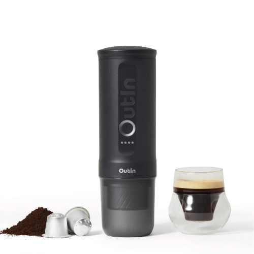 OutIn Nano 2 (Space grey) - cafeteira de viagem