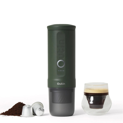 OutIn Nano 2 (Forest green) - cafeteira de viagem