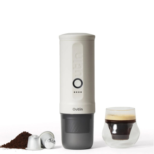 OutIn Nano 2 (Pearl white) - cafeteira de viagem