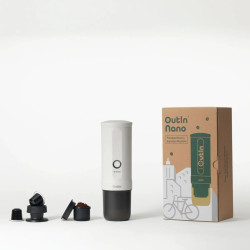 OutIn Nano 2 (Pearl white) - cafeteira de viagem