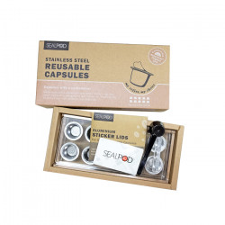Cápsulas reutilizáveis SEALPOD para Nespresso ® - 10 unid.
