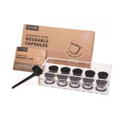Cápsulas reutilizáveis SEALPOD para Nespresso ® - 10 unid.