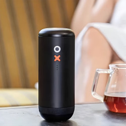 Timemore × Nuttii OX Lite – moinho de café elétrico portátil (preto)