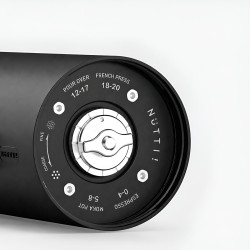 Timemore × Nuttii OX Lite – moinho de café elétrico portátil (preto)