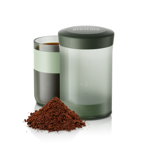Wacaco Prestina (sage green) – uma cafeteira portátil