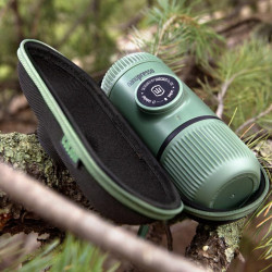 Wacaco NanoPresso (verde musgo) + casca dura - Usado Wacaco NanoPresso (verde musgo) + casca dura - Usado