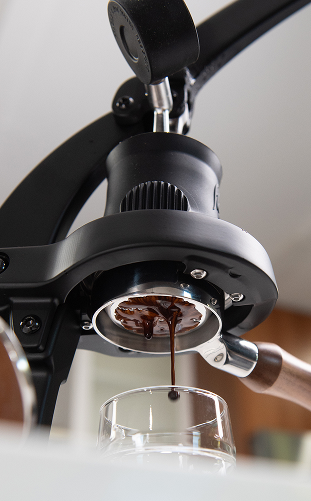 Máquina de café mecânica